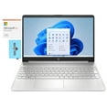 thumbnail image 1 of HP 15-ef2031nr Home/Business Laptop (AMD Ryzen 3 5300U 4-Core, 15.6in 60Hz HD (1366x768), AMD Radeon, 16GB RAM, 512GB PCIe SSD, Wifi, Win 11 Home) with Microsoft 365 Personal , Dockztorm Hub, 1 of 7
