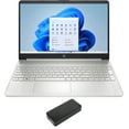 thumbnail image 1 of HP 15 ef2033dx Home/Business Laptop (AMD Ryzen 3 5300U 4-Core, 15.6in 60 Hz HD (1366x768), AMD Radeon, 16GB RAM, 256GB PCIe SSD, Wifi, USB 3.2, Win 11 Pro) with DV4K Dock, 1 of 7