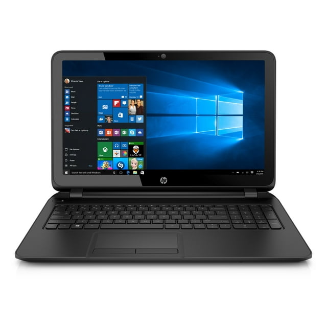HP 15-f246wm 15.6" Laptop", Intel Celeron N2840, Intel HD Graphics, 500GB HDD, 4GB RAM, 15-F246WM Black