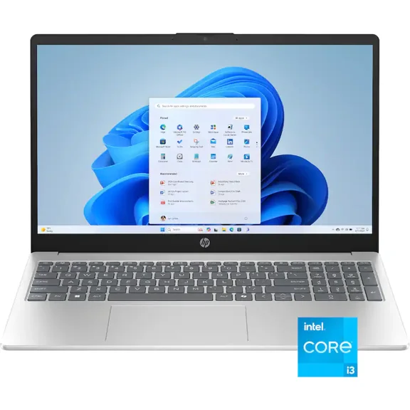 HP 15-fd0153dx 15.6" HD Touchscreen i3-1315U 1.2GHz Intel UHD Graphics 16GB RAM 1TB SSD Win 11 Home Natural Silver