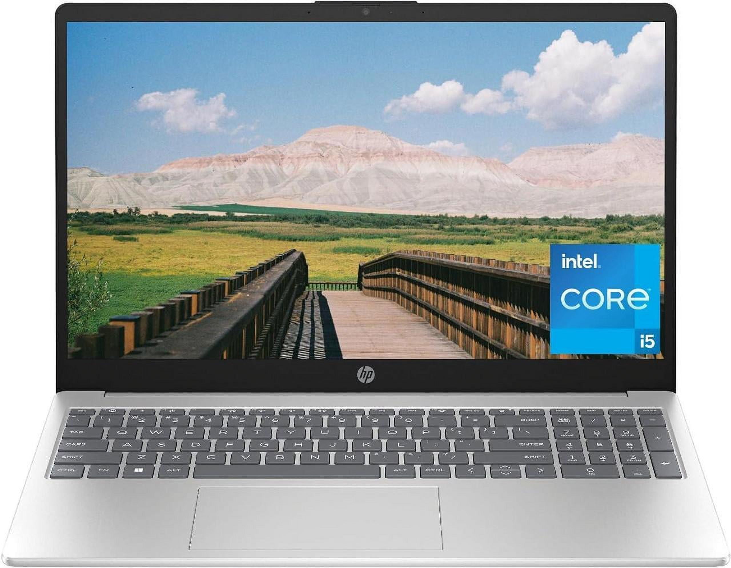 HP 15 inch Laptop, HD Display, 13th Generation Intel Core i5
