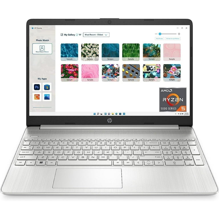 New HP 15-inch Thin Business Laptop, Ryzen 5 5500U, 8GB RAM