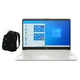 thumbnail image 1 of HP 15t Home/Business Laptop (Intel i5-1135G7 4-Core, 15.6in 60Hz Full HD (1920x1080), Intel Iris Xe, 64GB RAM, 2TB PCIe SSD, Wifi, Win 11 Pro) with Travel/Work Backpack, 1 of 7