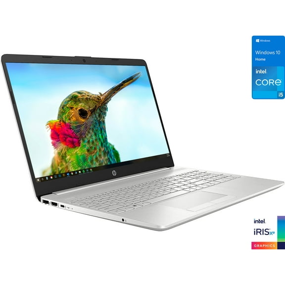 HP 15t Laptop, 15.6" IPS FHD Display, Intel Core i5-1135G7 Upto 4.2GHz, 32GB RAM, 512GB NVMe SSD, HDMI, Card Reader, Wi-Fi, Bluetooth, Windows 10 Home