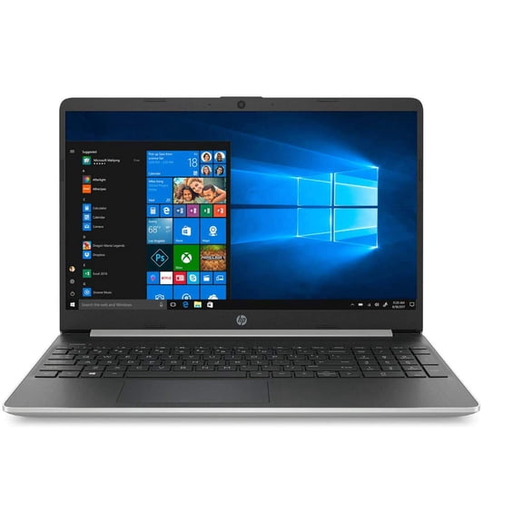 HP 15t Laptop PC 15.6 Inch HD WLED 256GB SSD + 16GB Intel Optane Laptop (i7-1065G7, 8GB RAM, Iris Plus Graphics, Windows 10 Home, Silver) 15-dy1071wm