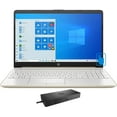 thumbnail image 1 of HP 15t-dw300 Home/Business Laptop (Intel i5-1135G7 4-Core, 15.6in 60Hz Touch HD (1366x768), Intel Iris Xe, 32GB RAM, 512GB PCIe SSD, Wifi, Win 11 Pro) with WD19S 180W Dock, 1 of 6