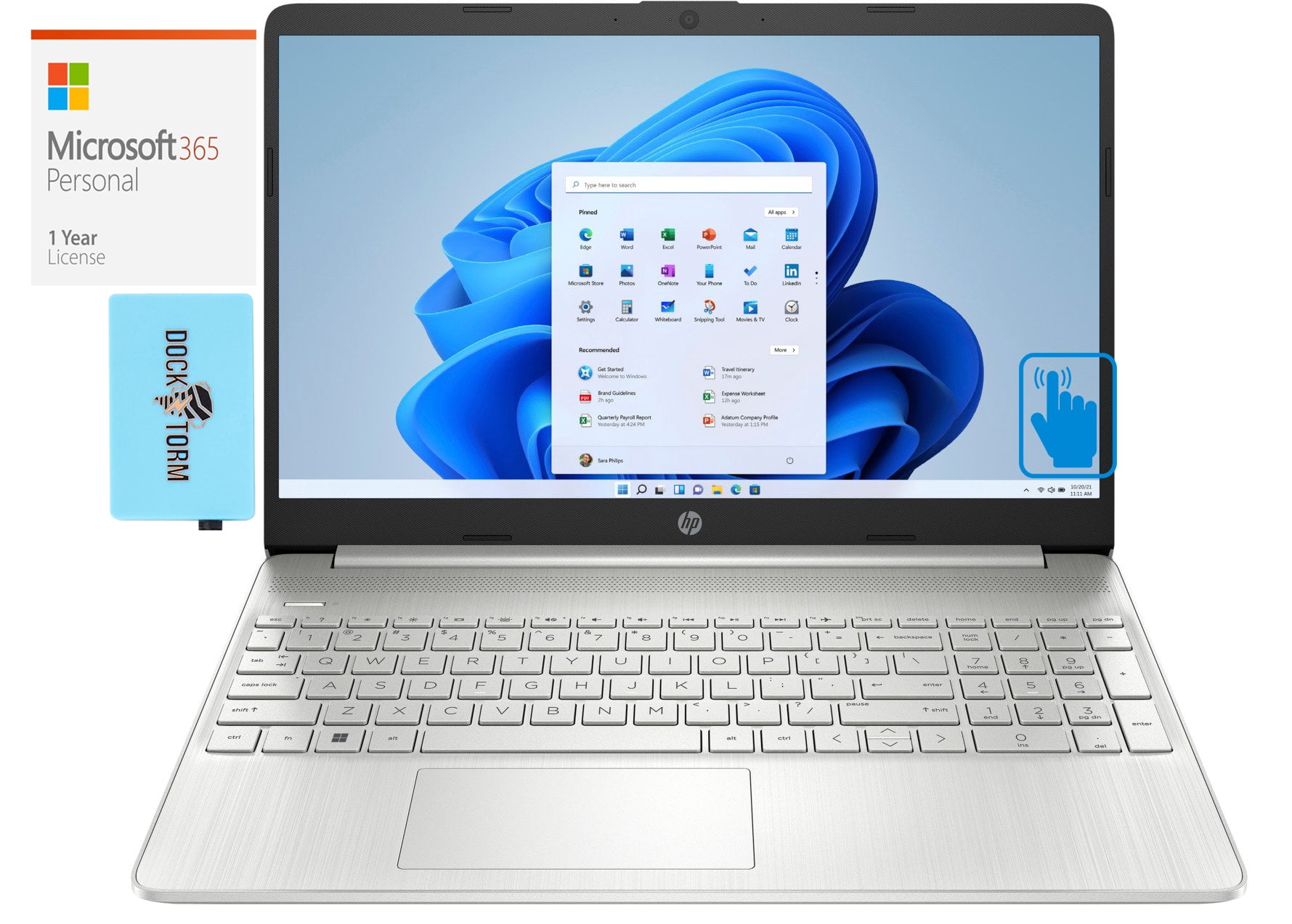 HP 15t-dy500-15TDY Home/Business Laptop (Intel i7-1260P 12-Core, 15.6in ...