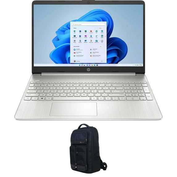 HP 15z 15-ef0021n Home/Business Laptop (AMD Ryzen 3 3250U 2-Core, 15.6in 60Hz HD (1366x768), AMD Radeon, 16GB RAM, 2TB m.2 SATA SSD, Wifi, Win 10 Home) with Atlas Backpack