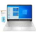 thumbnail image 1 of HP 15z Home & Business Laptop (AMD Ryzen 5 5500U 6-Core, 15.6" 60Hz Full HD (1920x1080), AMD Radeon, 16GB RAM, 8TB PCIe SSD, Wifi, HDMI, Webcam, Win 10 Pro) with Microsoft 365 Personal , Hub, 1 of 6