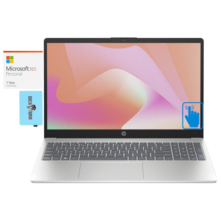 HP 15z Home/Business Laptop (AMD Ryzen 5 7530U 6-Core, 15.6