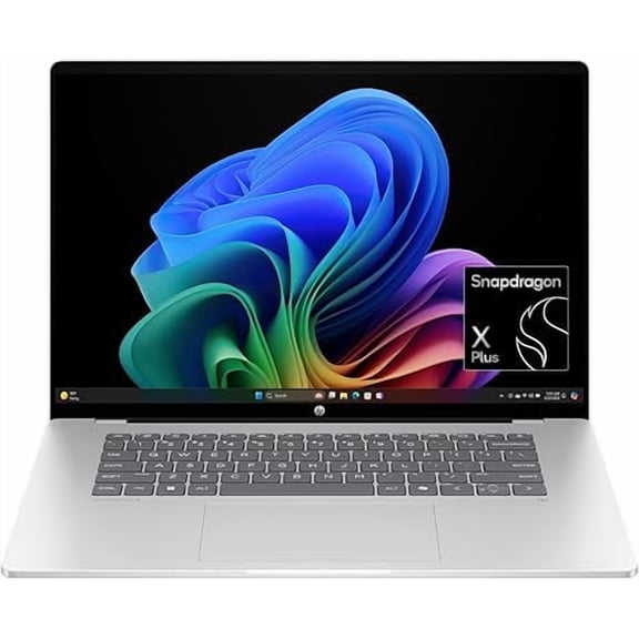 HP 16” AI Laptop with Snapdragon X Plus, 32GB LPDDR5x,2TB SSD,2K OLED Touchscreen,0.2ms Response,Backlit Keyboard,WiFi 6E,1080p IR Camera,Windows 11 Home