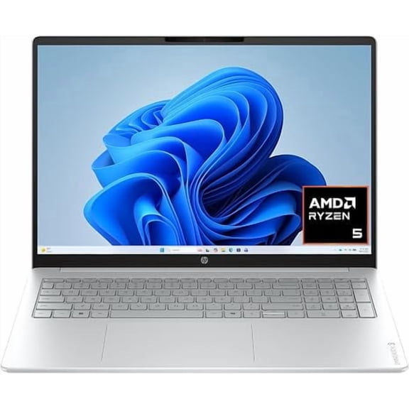 HP 16" OmniBook Laptop Computer, 2K IPS Touchscreen Display, Ryzen 5 40 Processor, 8GB LPDDR5 RAM, 1TB SSD, Long Battery Life, Wi-Fi 6, Windows 11 Home