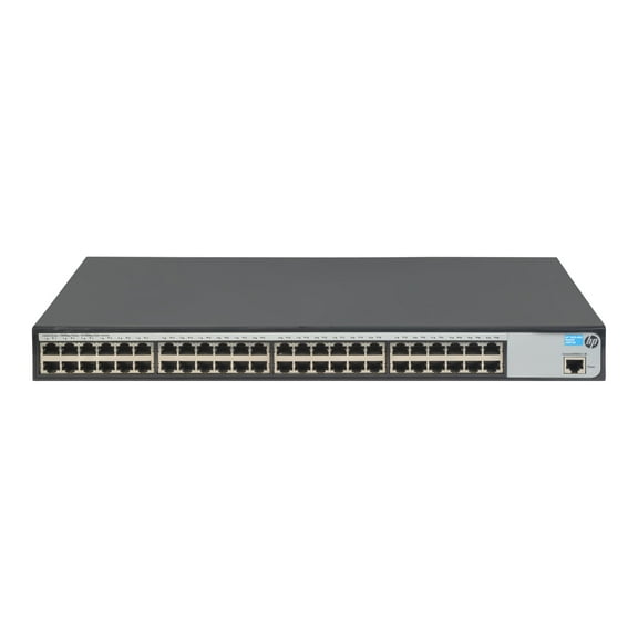 Restored HPE 1620-48G - Switch - managed - 48 x 10/100/1000 - rack-mountable - remarketed (Refurbished)