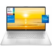HP 17 17.3" HD+ [Windows 11 Pro] Business Laptop Computer, 12th Gen Intel 10-Core i7-1255U, 64GB RAM, 1TB PCIe SSD, Iris Xe Graphics, Wi-Fi, BT, HDMI, Long Battery Life, w/Office Accessories