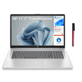 thumbnail image 1 of HP 17 17.3" Touchscreen HD+ Business Laptop Computer, Intel Pentium Silver N5030 up to 3.1GHz, 32GB DDR4 RAM, 2TB PCIe SSD, 802.11AC WiFi, Bluetooth 5.0, 1-Year Office 365, Windows 11 Home, 1 of 4