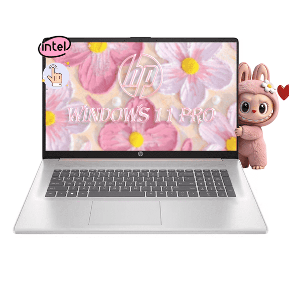 HP 17.3" Business Laptop, Touchscreen, Intel i7-1355U (up to 5.0GHz), 16GB RAM, 1TB SSD, Win 11 Pro, Iris Xe Graphics, Wi-Fi 6, w/Accessories (Gold)