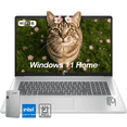 thumbnail image 1 of HP 17.3 Laptop for Business and Student, Intel Core i5-1334U, 16GB RAM 1TB SSD, Backlit KB, Fingerprint, Windows 11 Home, w/Reclox AI Voice Recorder, 1 of 6