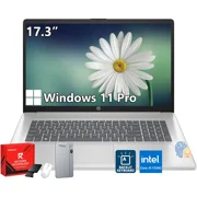 HP 17.3" FHD Business Laptop, Intel 10-Core i5-1334U, 20GB RAM, 512GB SSD, Windows 11 Pro, Backlit KB, Fingerprint