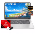 thumbnail image 1 of HP 17.3" FHD Flagship Laptop for Business and Students, AMD Ryzen 5 7430U (6-core), 16GB DDR4, 1TB SSD, Numeric Keyboard, Wi-Fi 6, Windows 11 Pro, 1 of 7