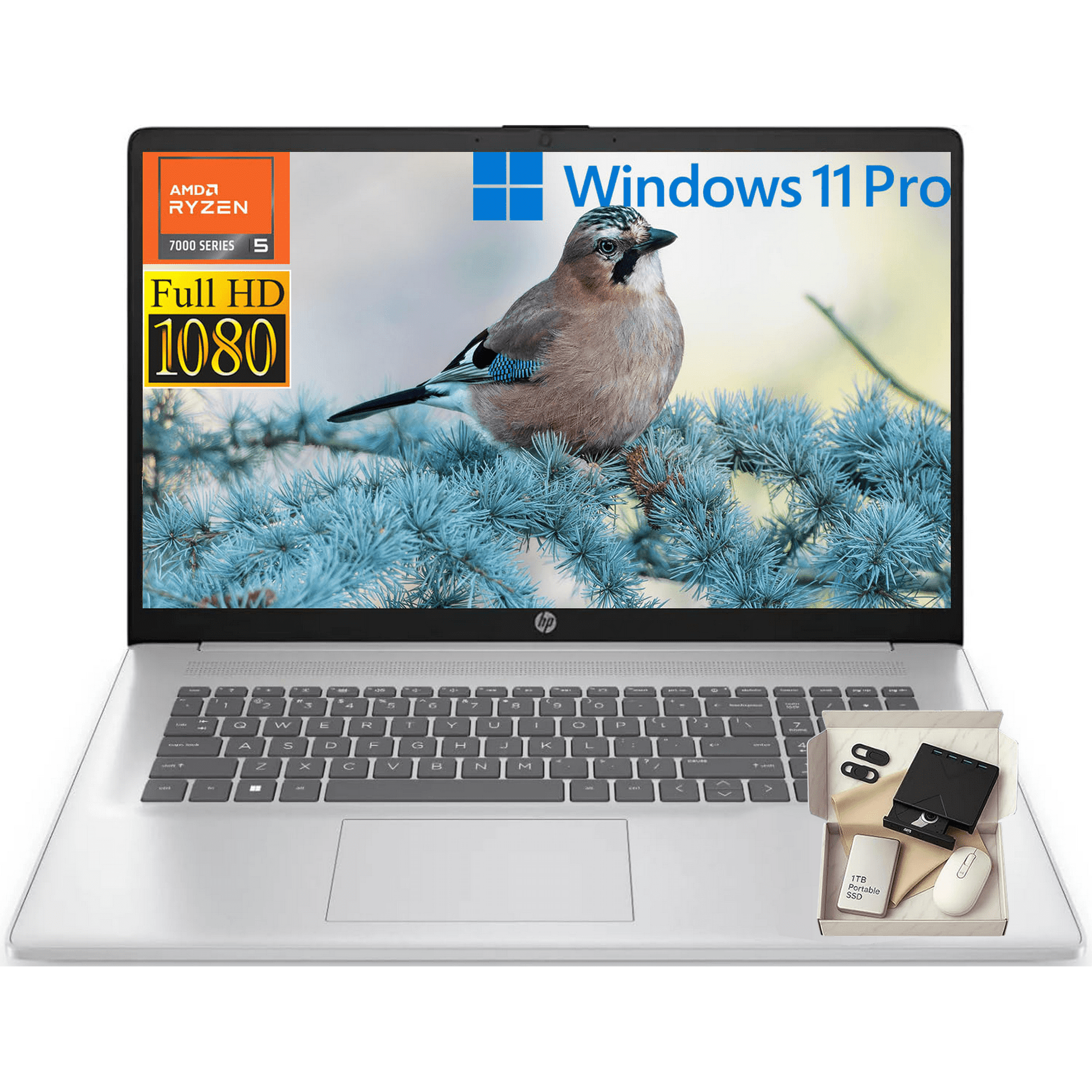 HP 17 Laptop, 17.3