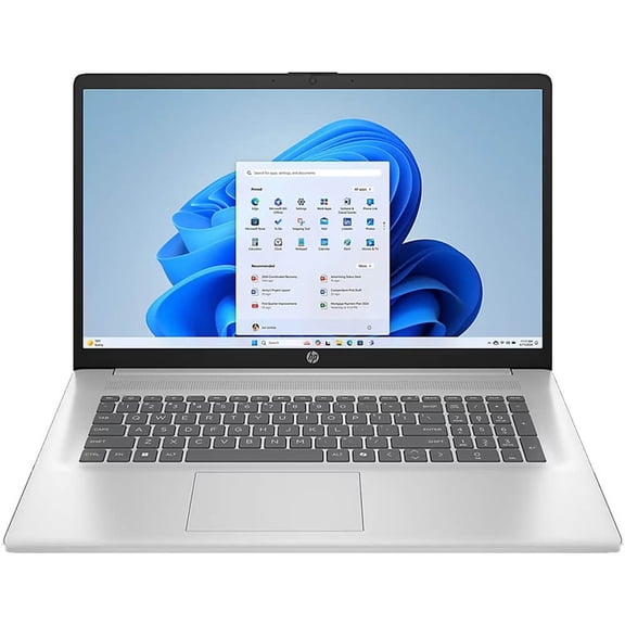 HP 17.3" FHD Laptop,Intel Core i5-1334U,8GB RAM, 256GB SSD, Backlit KB,Fingerprint,Camera,Win11 Pro