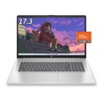 thumbnail image 1 of HP 17.3" FHD Notebook AMD Ryzen 5 7430U 32GB RAM 1TB PCIe SSD Natural Silver, 1 of 6