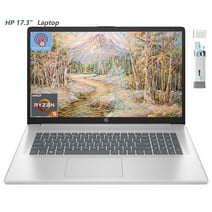 HP 17.3" HD Touchscreen Laptop for Business, AMD Ryzen 5 7530U, 16GB RAM, 1TB SSD, Wi-Fi 6, Win11 H