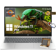 HP 17.3" Touchscreen FHD Laptop, AMD Ryzen 5 7430U(Up to 4.3GHz), AMD Radeon Graphics, 64 GB RAM | 2 TB SSD, Wi-Fi 6, Long Battery Life, Windows11 Pro