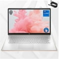 thumbnail image 1 of HP 17.3" Touchscreen HD+ Business Laptop Computer, 13th Gen Intel 10-Core i7-1355U, 64GB DDR4 RAM, 2TB PCIe SSD, WiFi 6, Backlit Keyboard, Fingerprint Reader, Pale Rose Gold, Windows 11 Home, 1 of 5