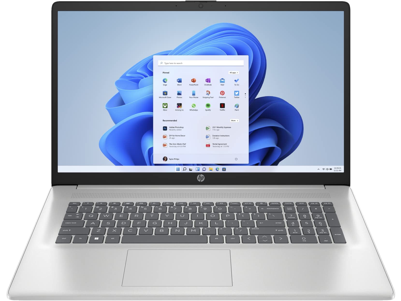 Hp・Intel Core i5-8世代・8GB・512GB SSD・Win11 HP 17.3