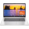 thumbnail image 1 of HP 17.3 inch Laptop, FHD Display, AMD Ryzen 5 7520U, 16 GB RAM, 512 GB SSD, AMD Radeon Graphics, Windows 11 Home, 17-cp2099nr (2024), 1 of 3