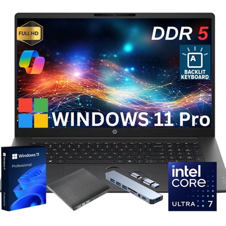 HP 15.6 inch Windows 11 Laptop intel Core i7-1355U 16GB RAM 1TB