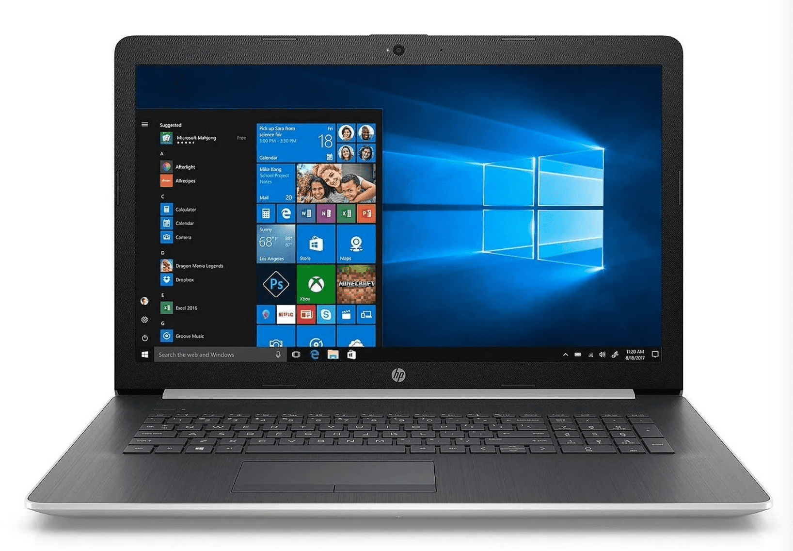 HP Laptop 17-by1972cl - Intel Core i7 - 8565U / up to 4.6