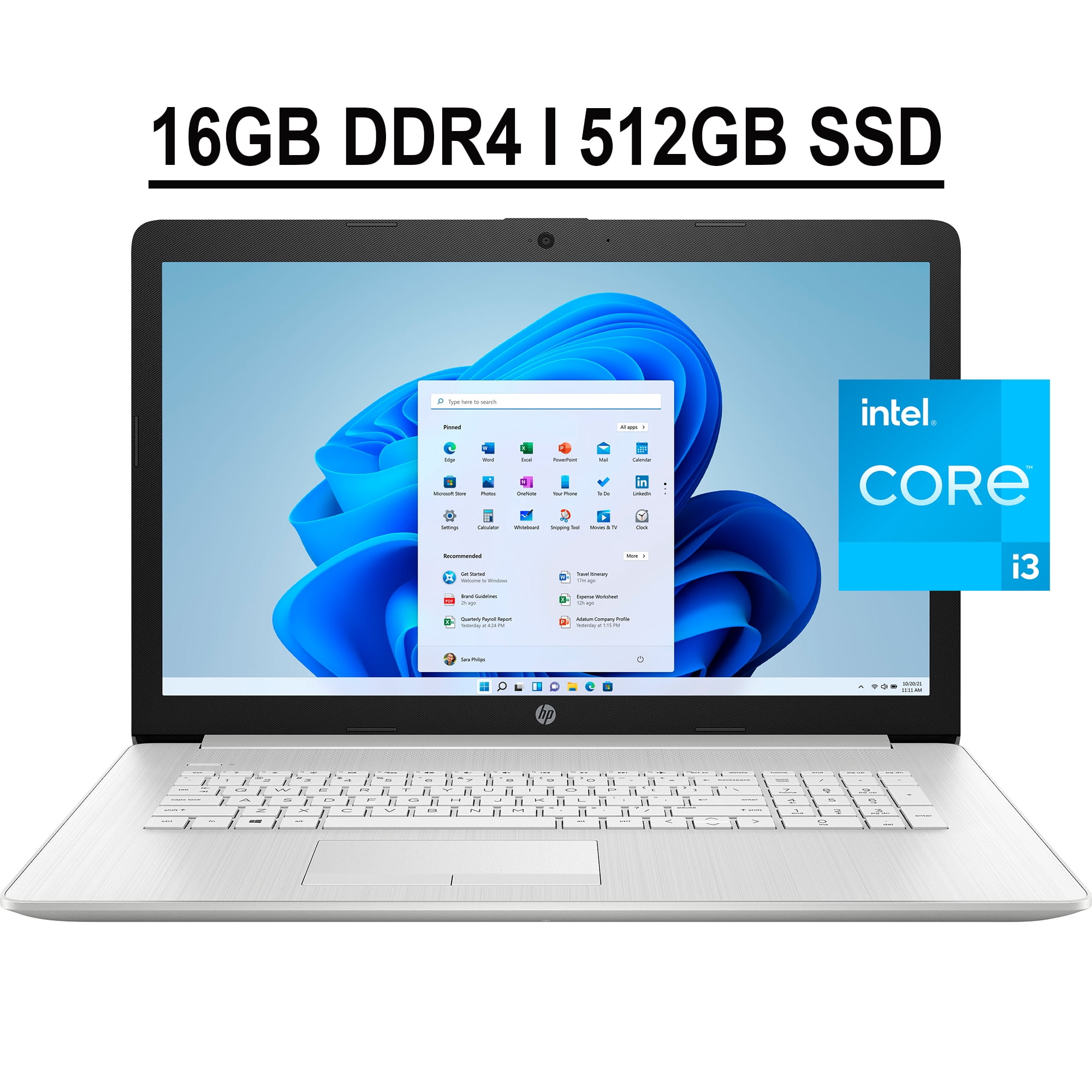 HP 17 Business Laptop, 17.3