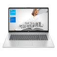 thumbnail image 1 of HP 17 Business Laptop, 17.3” HD+ Display, 11th Gen Intel Core i3-1125G4 Processor, 32GB RAM, 1TB SSD, Wi-Fi, HDMI, Webcam, Windows 11 Pro, Silver, 1 of 5