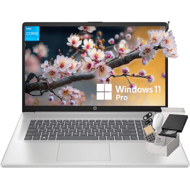 HP 17 Computer Laptop for Student and Business, 17.3" HD , Intel Core i3-N305, AI Copilot Key, 16GB RAM, 1TB SSD, Numeric Keypad, Wi-Fi, Windows 11 Pro