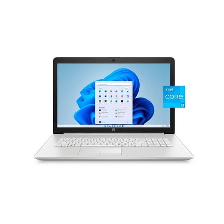 HP 17" FHD, i3-1115, 16GB RAM, 256 GB SSD+1TB HDD, Silver, Windows 11, 17-by4022wm
