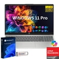 thumbnail image 1 of HP 17'' FHD (1920 x 1080) Laptop For Student and Business, AMD Ryzen 5 7520U (Beat i7-1255U) 8GB DDR5 1TB SSD, LifeTime Microsoft Office Windows 11 Pro/XTREDURA FLASH Drive, 1 of 5