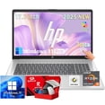thumbnail image 1 of HP 17 Inch Touchscreen Laptop Computer, 17.3" 250 nits Anti-Glare Display, AMD Ryzen 5 7430U, 32GB RAM, 1TB SSD, Windows 11 Pro, AI Copilot, Fast Charge, AMD Radeon Graphics, Wi-Fi 6, 1 of 8