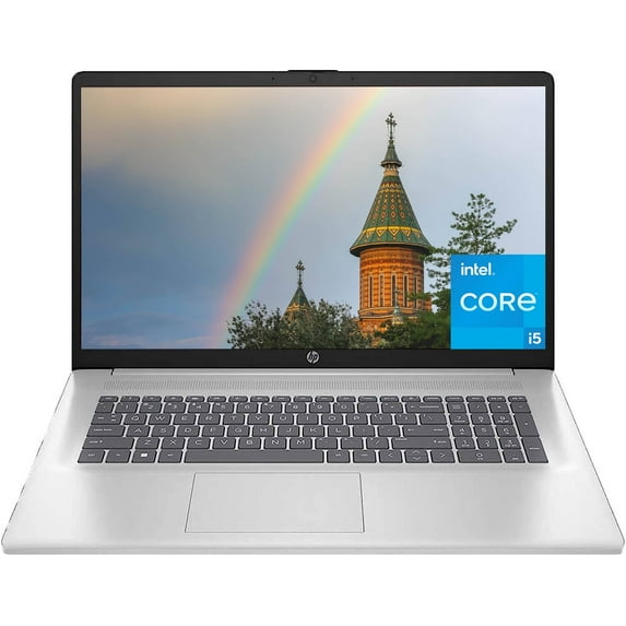 HP 17 Laptop, 17.3" FHD , Intel Core i3, 16GB RAM, 512GB SSD, Intel Iris Xe Graphics, Windows 11 Pro