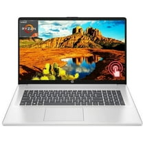 HP 17 Laptop, 17.3" HD Anti-Glare Touchscreen, AMD Ryzen 5 7530U, AMD Radeon Graphics, 16 GB RAM, 1 TB SSD, HD Webcam, Wi-Fi 6, Win 11 Pro