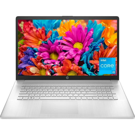 HP 17 Laptop Computer, 17.3” HD+ Display, 11th Gen Intel Core i3-1125G4(>i5-1035G4) Processor, 12GB RAM, 512GB SSD, Intel UHD Graphics, Wi-Fi, HDMI, Webcam, Numeric Keypad, Windows 11 Pro