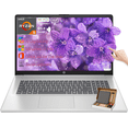 thumbnail image 1 of HP 17 Laptop Computer for Business, 17.3" 250 nits Touchscreen Display, AMD Ryzen 5 7430U(UP to 4.3GHz), Backlit Keyboard, 20GB RAM+512GB SSD, AI Copilot, Windows 11 Pro, Silver, 1 of 8
