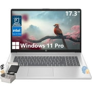 HP 17 Laptop Computer for Business and Students, 17.3" HD+ Display, Intel Core i5-1334U, 64GB RAM, 2TB SSD, Fingerprint, Backlit KB, Windows 11 Pro, Numeric Keypad