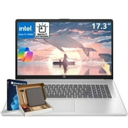 HP 17 Performance Touchscreen Business Laptop, Intel Core i7-1355U, 32GB RAM, 512GB SSD, 17.3" HD+ Touch Screen, Wi-Fi 6, Backlit Keyboard, Windows 11 Pro, Silver