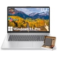 thumbnail image 1 of HP 17 Touchscreen Laptop - for Business and Students • 17.3" HD+ Anti Glare Display • AMD Ryzen 5 7430U CPU • 64GB RAM • 1TB SSD • Wi-Fi 6 Fast Charge • Windows 11 Pro • Copilot, 1 of 8
