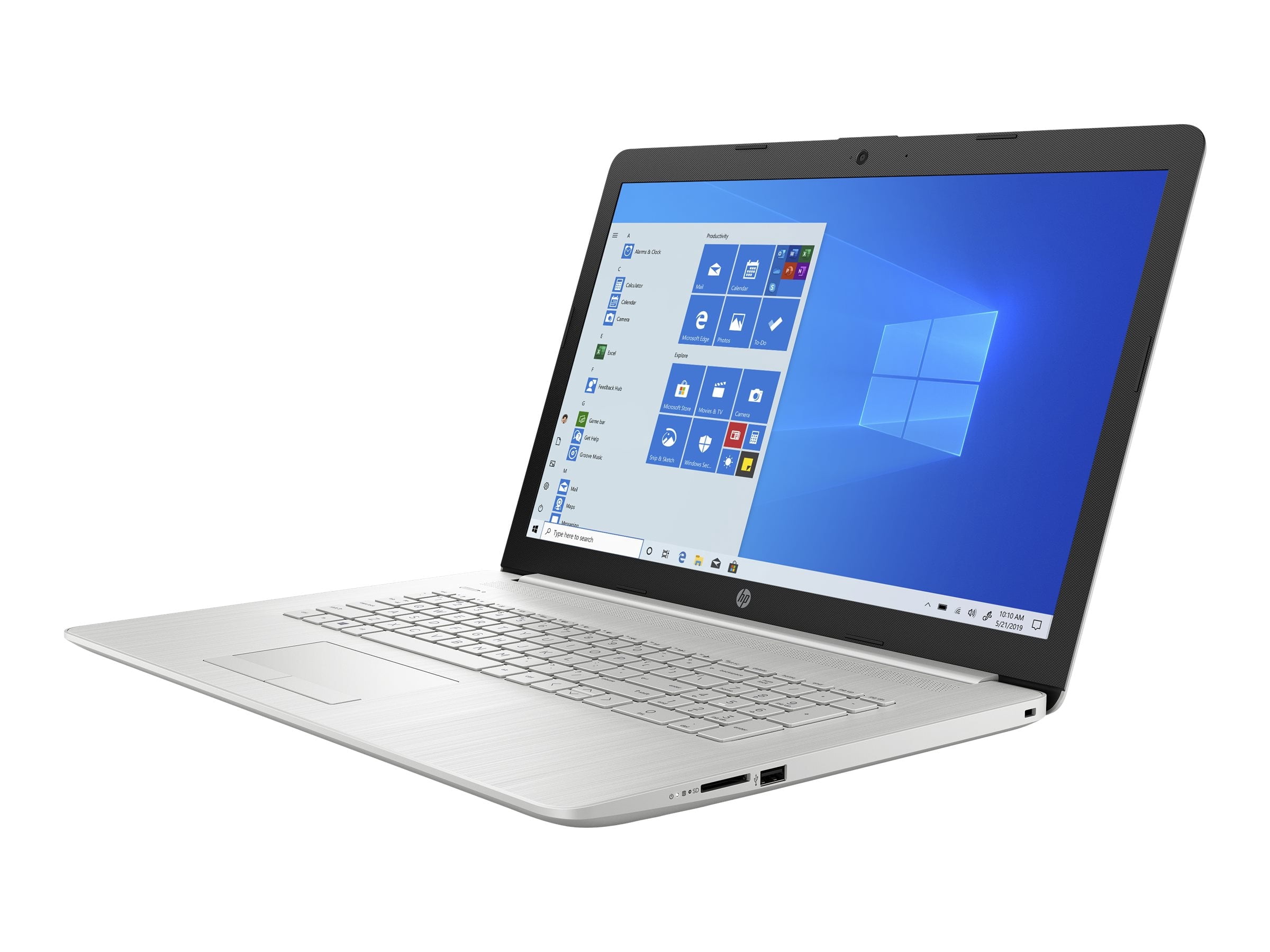 HP 17-by3053cl - Core i5 1035G1 / 1 GHz - Win 10 Home 64-bit - 12