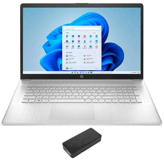 HP 17-cn200 Home/Business Laptop (Intel i7-1255U 10-Core, 17.3in 60 Hz Full HD (1920x1080), Intel Iris Xe, 32GB RAM, 512GB PCIe SSD, Backlit KB, Win 10 Pro) with DV4K Dock
