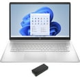 thumbnail image 1 of HP 17-cp0700dx  Home/Business Laptop (AMD Ryzen 5 5500U 6-Core, 17.3in 60Hz Full HD (1920x1080), AMD Radeon, 16GB RAM, 512GB m.2 SATA SSD, Wifi, Win 10 Pro) with DV4K Dock, 1 of 7