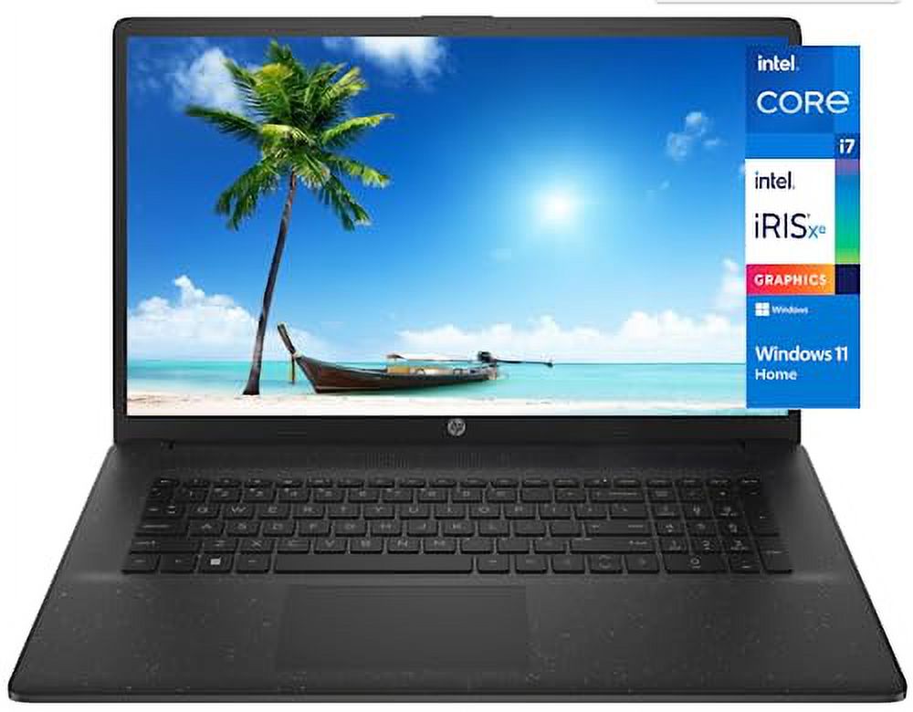 HP 17inch Laptop, 17.3 HD+ Display, Intel Core i71165G7 up to 4.7 GHz